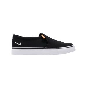 Nike Black and White Slip-On Skate Sneakers